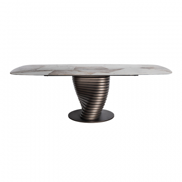 169DT-01009 Стол обеденный керам.столешница 240*120*76см