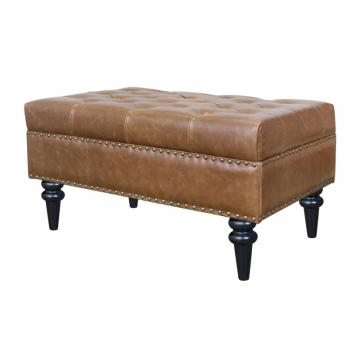 Банкетка Karo Brown leather