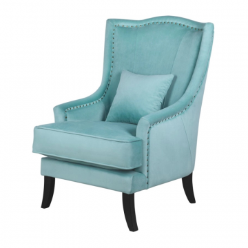 Кресло каминное Chester Turquoise