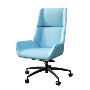Кресло руководителя Авиатор Light Blue