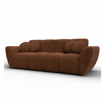 Диван-книжка Лига-129, LAIM 14 терракотовый, Велюр