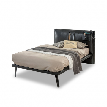 Кровать Dark Metal, 120x200