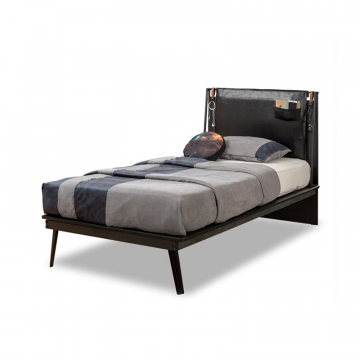 Кровать LINE Dark Metal, 120x200