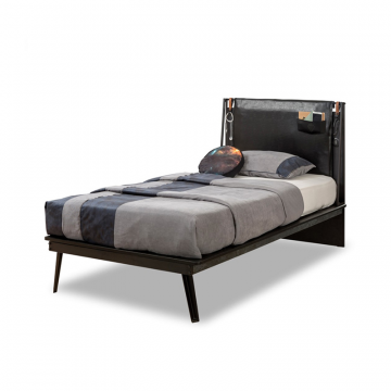 Кровать LINE Dark Metal, 100x200