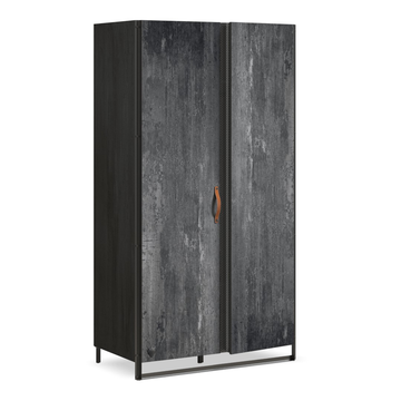 Двухдверный шкаф Dark Metal