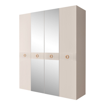 Шкаф 4-дверный Bogemia-Fillini / золото БМШ1/4 (Fi)