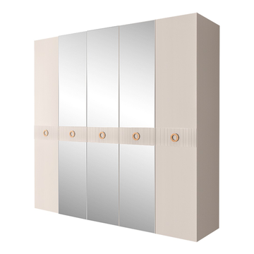 Шкаф 5-дверный Bogemia-Fillini / золото БМШ1/5 (Fi)