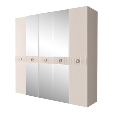 Шкаф 5-дверный Bogemia-Fillini / серебро БМШ1/5 (Fi)