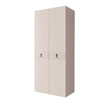 Шкаф 2-дверный Bogemia-Fillini / серебро БМШ2/2 (Fa)