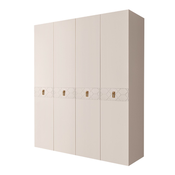 Шкаф 4-дверный Bogemia-Farfalle / золото БМШ2/4 (Fa)