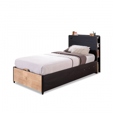 Кровать с подъемным механизмом Black 100х200