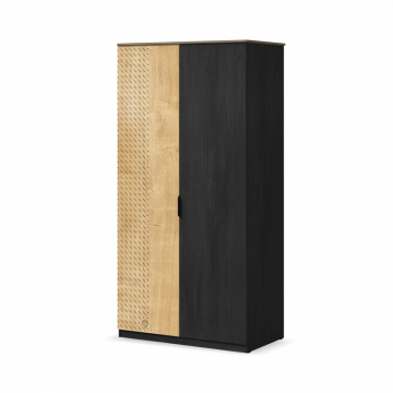 Двухдверный шкаф Black