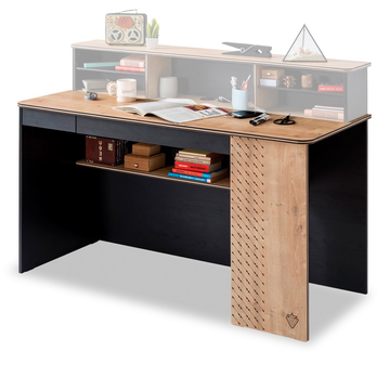 Письменный стол L Black