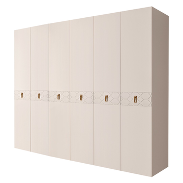 Шкаф 6-дверный Bogemia-Farfalle / золото БМШ2/6 (Fa)