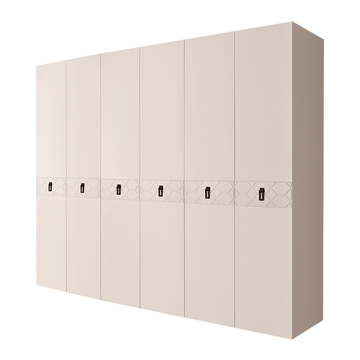 Шкаф 6-дверный Bogemia-Farfalle / черный БМШ2/6 (Fa)