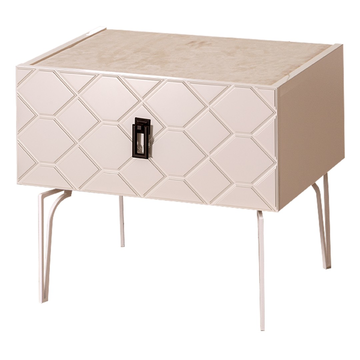 Тумба прикроватная Bogemia-Farfalle / черный БМТП-1 (Fa)