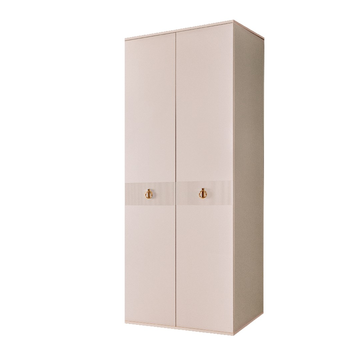 Шкаф 2-дверный Rimini Solo (бежевый / золото) РМШ2/2(s)