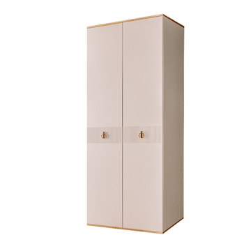 Шкаф 2-дверный Rimini Solo (слоновая кость / золото) РМШ2/2(s)