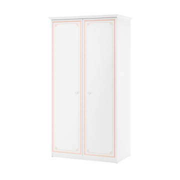 Двухдверный шкаф Selena Pink