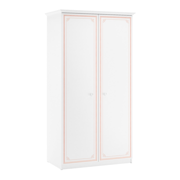 Двухдверный шкаф Selena Pink