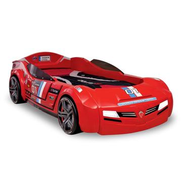 Кровать машина BITURBO, красный 90x190