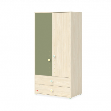 Двухдверный шкаф Montes Natural