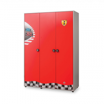 Трехдверный шкаф Race Сup