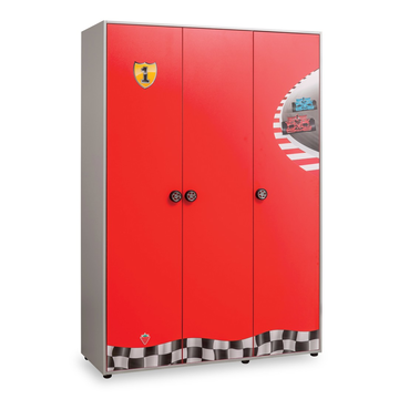 Трехдверный шкаф Race Сup