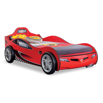 Кровать машина COUPE, красный 90x190