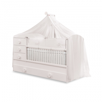 Детская кровать трансформер Baby Cotton 80x180