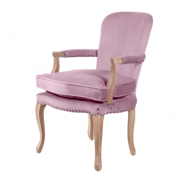 Мягкое полукресло с подлокотниками Anver Oak Pink