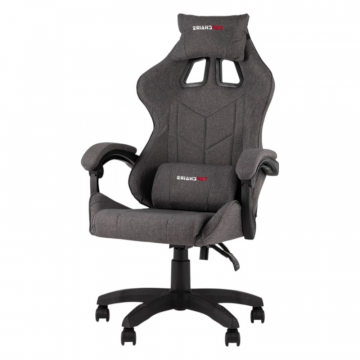 Кресло спортивное TopChairs MG-7036 ткань серый