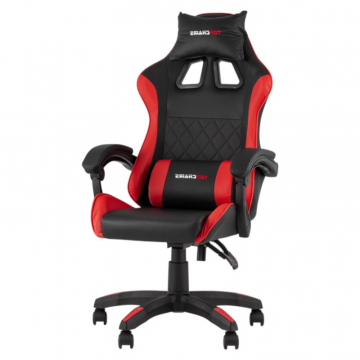 Кресло спортивное TopChairs MG-7043 черно-красный