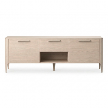 Тумба Type oak под ТВ ширина 160 см (беленый дуб)