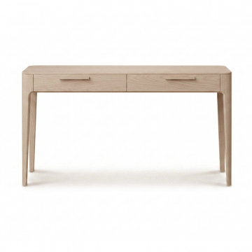 Консоль Type oak 2 ящика ширина 140 см (беленый дуб)