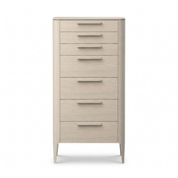 Комод Type oak высокии? 7 ящиков (беленый дуб)