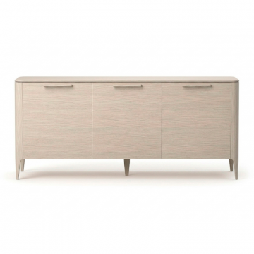 Тумба Type oak 3 двери ширина 160 см (беленый дуб)