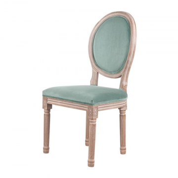 Стул с круглой спинкой Volker Oak Green