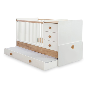 Детская кроватка трансформер Natura Baby, L 80x180