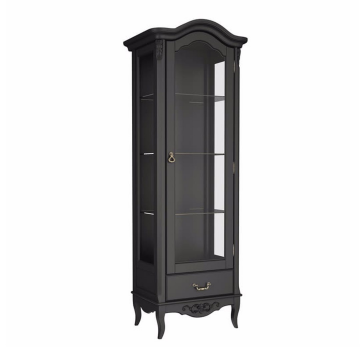 Витрина стеклянная R с зеркалом 