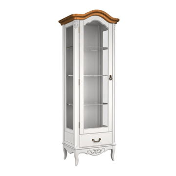 Витрина стеклянная L с зеркалом 