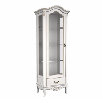 Витрина стеклянная L с зеркалом 