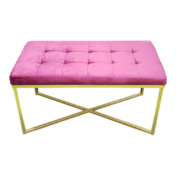 Банкетка Роджер, золото, сидение 2