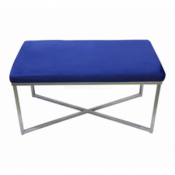 Банкетка Роджер, серебро, сидение 1