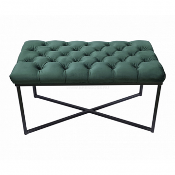 Банкетка Роджер, черный, сидение 3