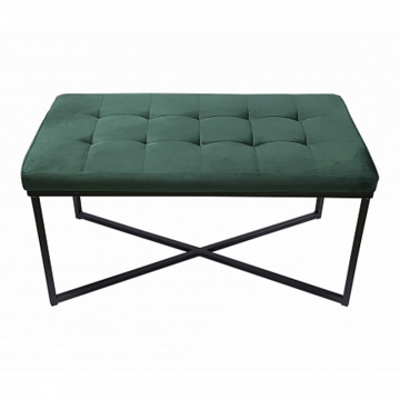 Банкетка Роджер, черный, сидение 2