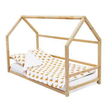 Кровать-домик Монтессори «Svogen» натура, 160*70