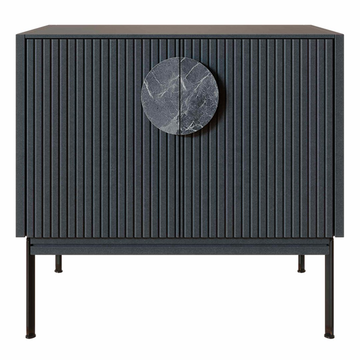 Прикроватная тумба ALTO с дверцами, серая