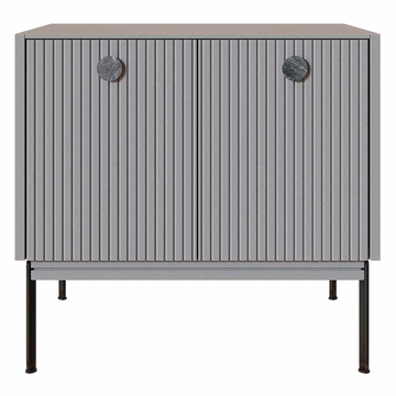 Прикроватная тумба LOOK, светло-серая