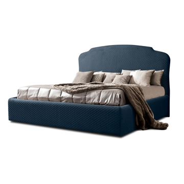 Кровать 2-спальная Rimini с подъемным механизмом (стеганые царги) 140х200